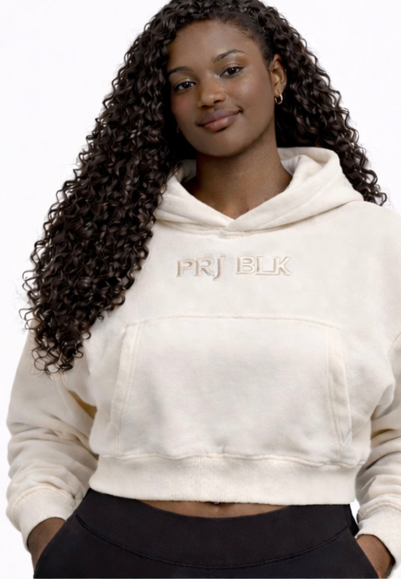 Chalk-Line Cream Crop // 01