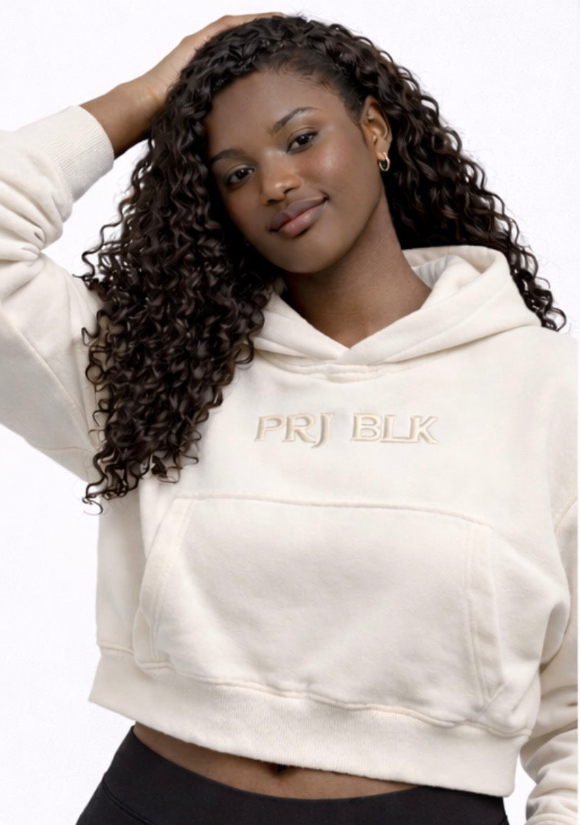 Chalk-Line Cream Crop // 01