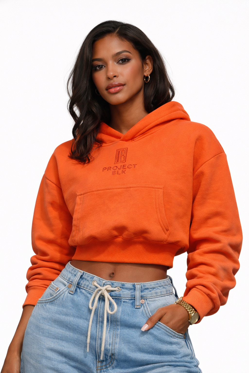 Orange You Bold Crop // 01