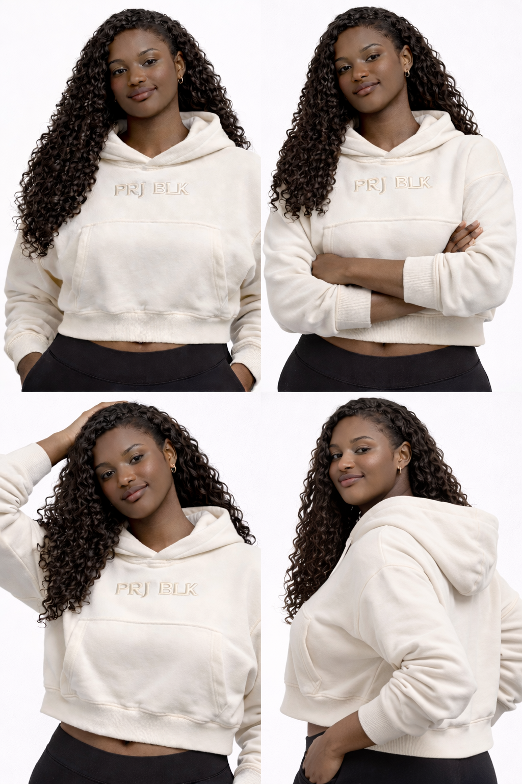 Chalk-Line Cream Crop // 01