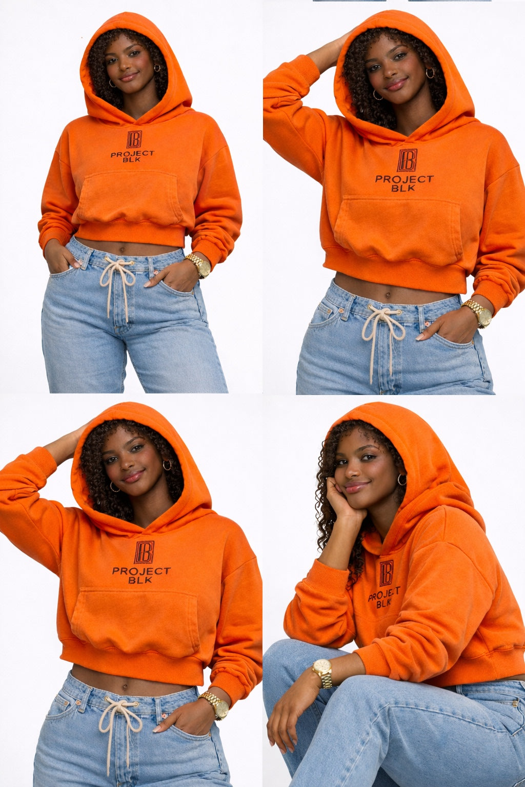 Orange You Bold Crop // 01
